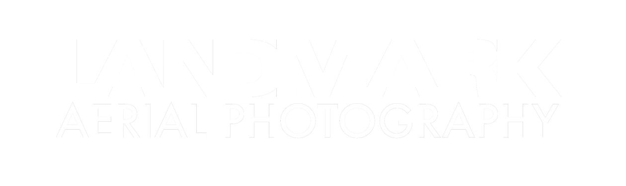LandMark photography logo white